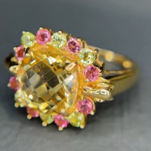 Life Gemstone Ring Calgary | Leno Jewellery